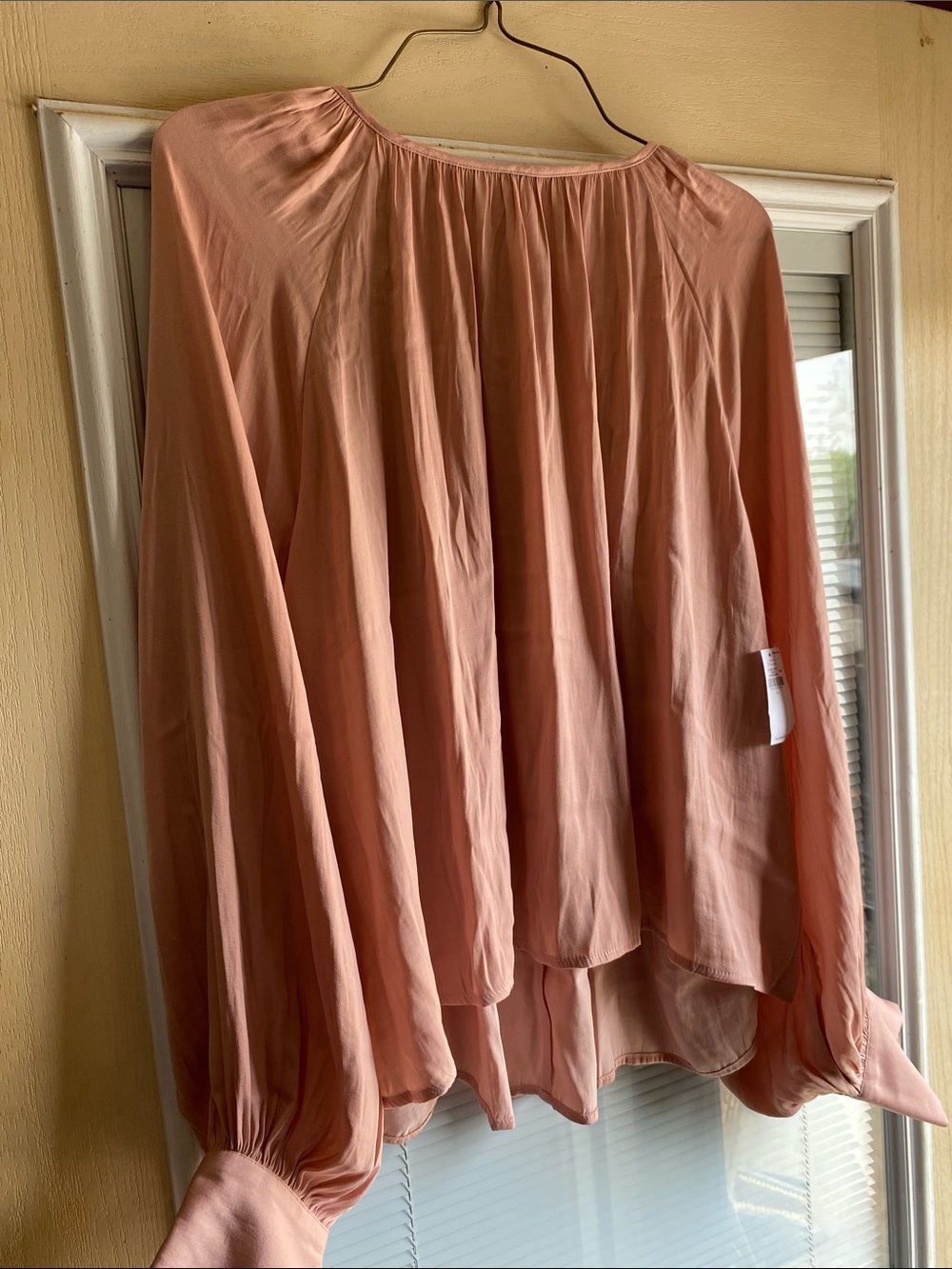 Old Navy Dusty Rose High-Low Flowing Skirt